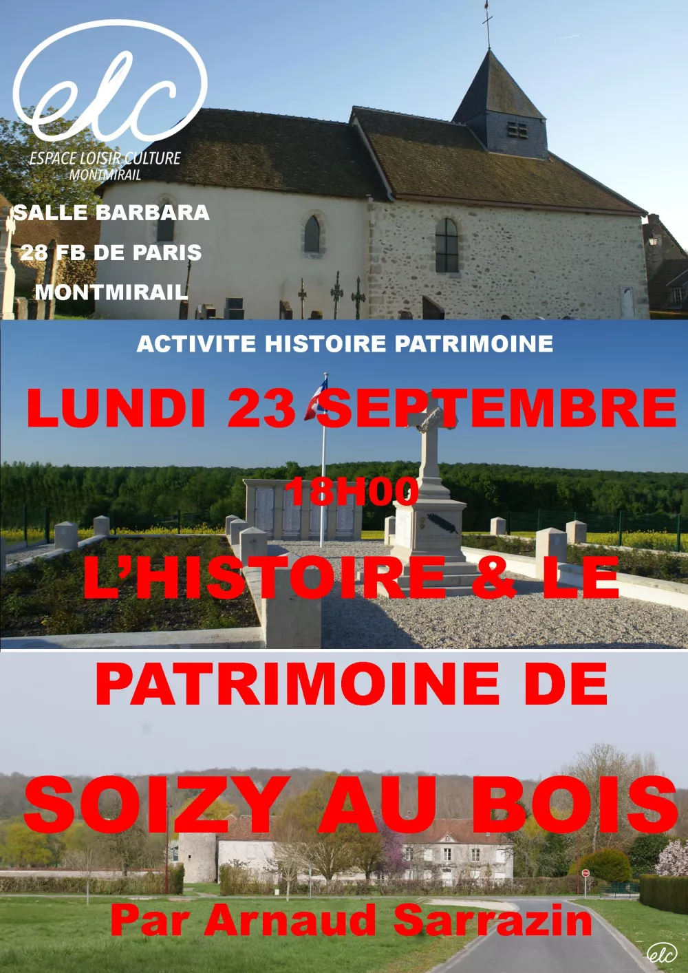 Histoire et patrimoine - Soizy aux Bois - 2024