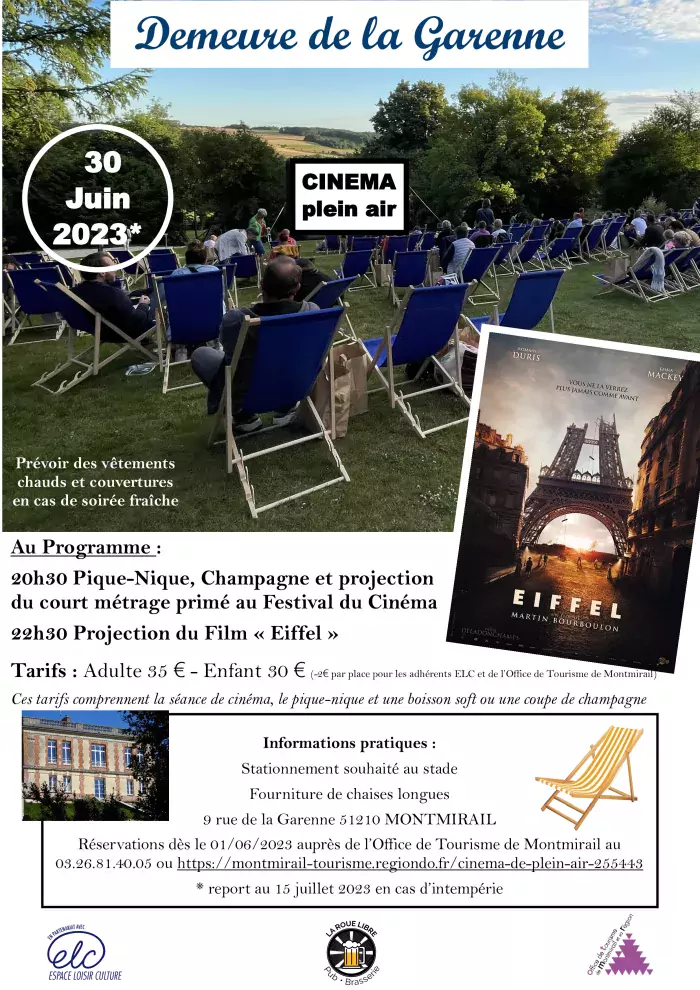 Cinéma plein air 2023