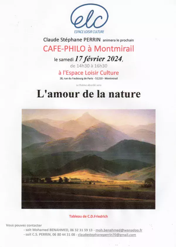 Café-Philo - 17 févr. 2024