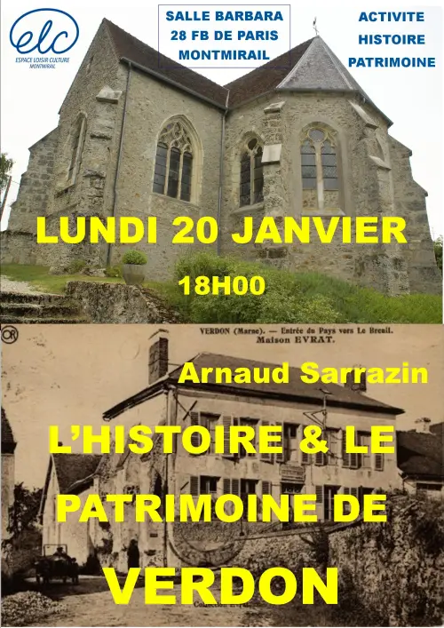 Histoire et Patrimoine - Verdon - 2025