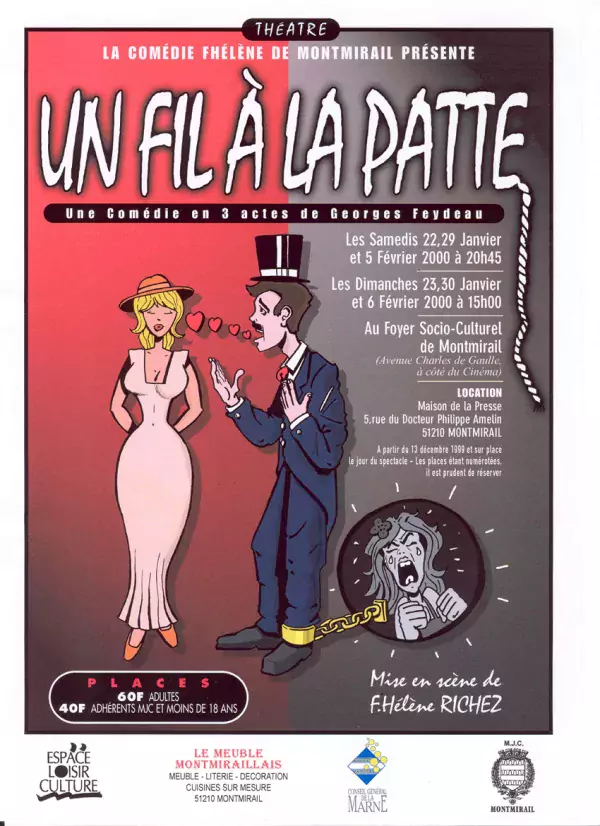 Un Fil à la Patte - affiche