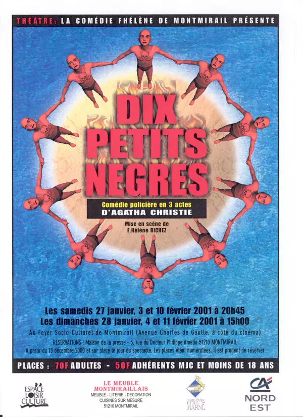 Dix Petits Nègres - affiche