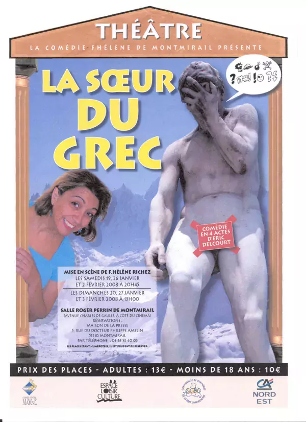 La Sœur du Grec - affiche