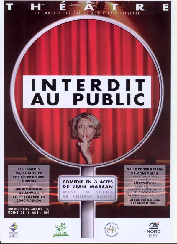 Interdit au Public - affiche