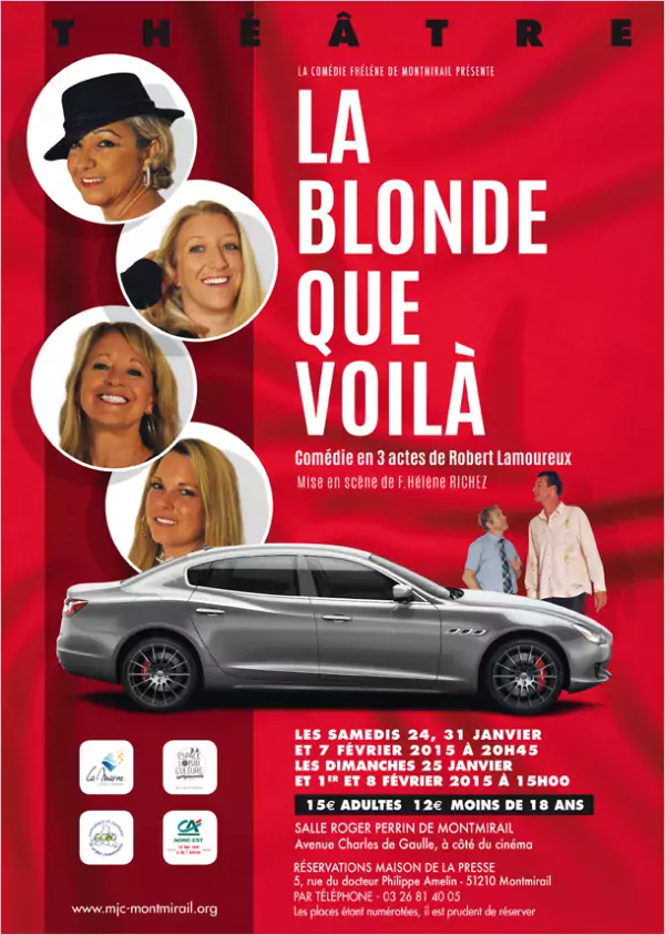 La Blonde que Voilà - affiche