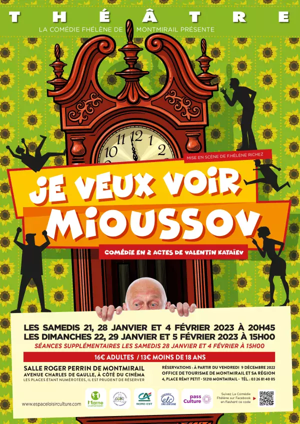 Je veux voir Mioussov - affiche