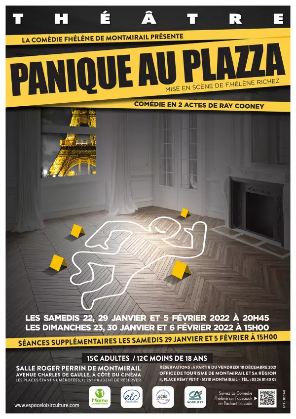 Panique au Plazza - Affiche 